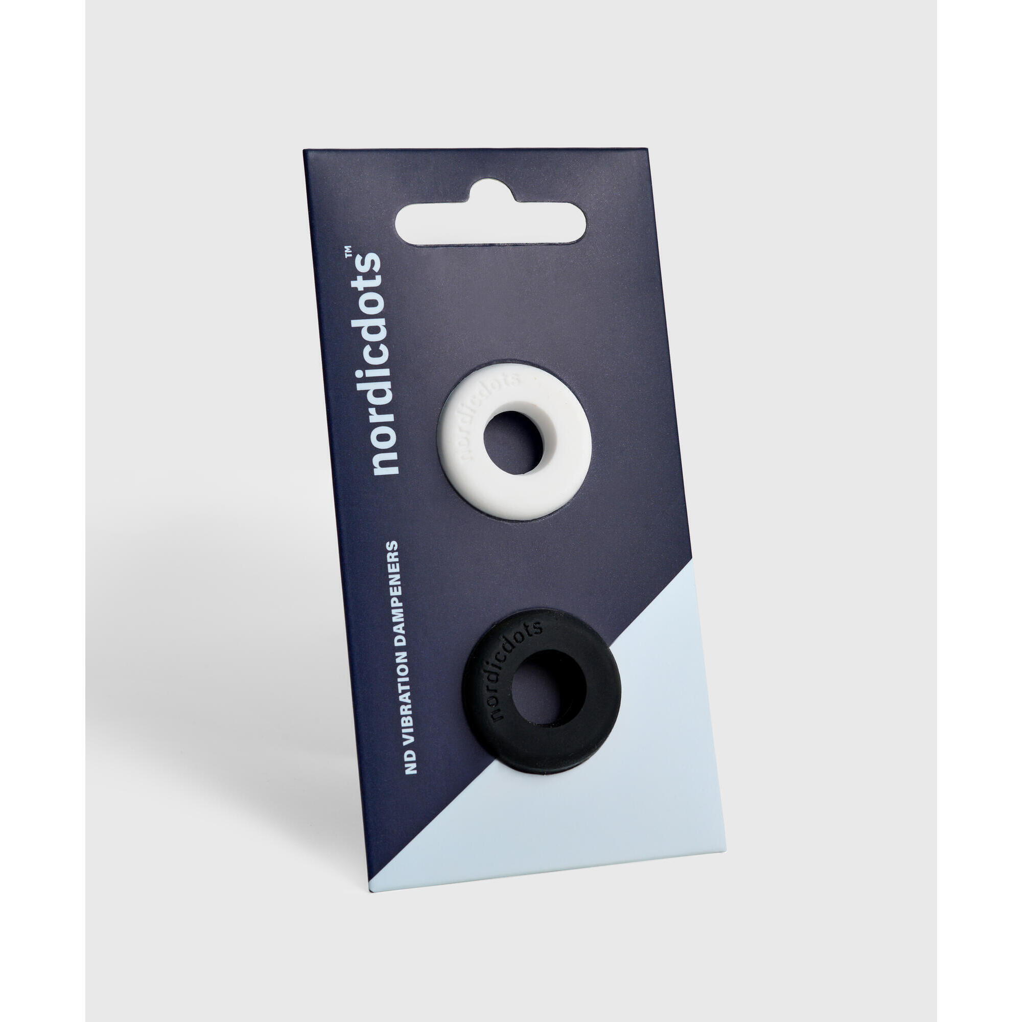 NORDICDOTS Ammortizzatori di Vibrazioni per Racchetta da Tennis Bianco/Nero