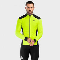 Veste vélo softshell homme J1 Moritz - Jaune - Noir