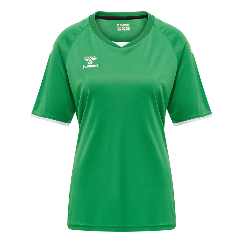 Camiseta Hmlcore Vóleibol Mujer Transpirable De Secado Rápido Hummel