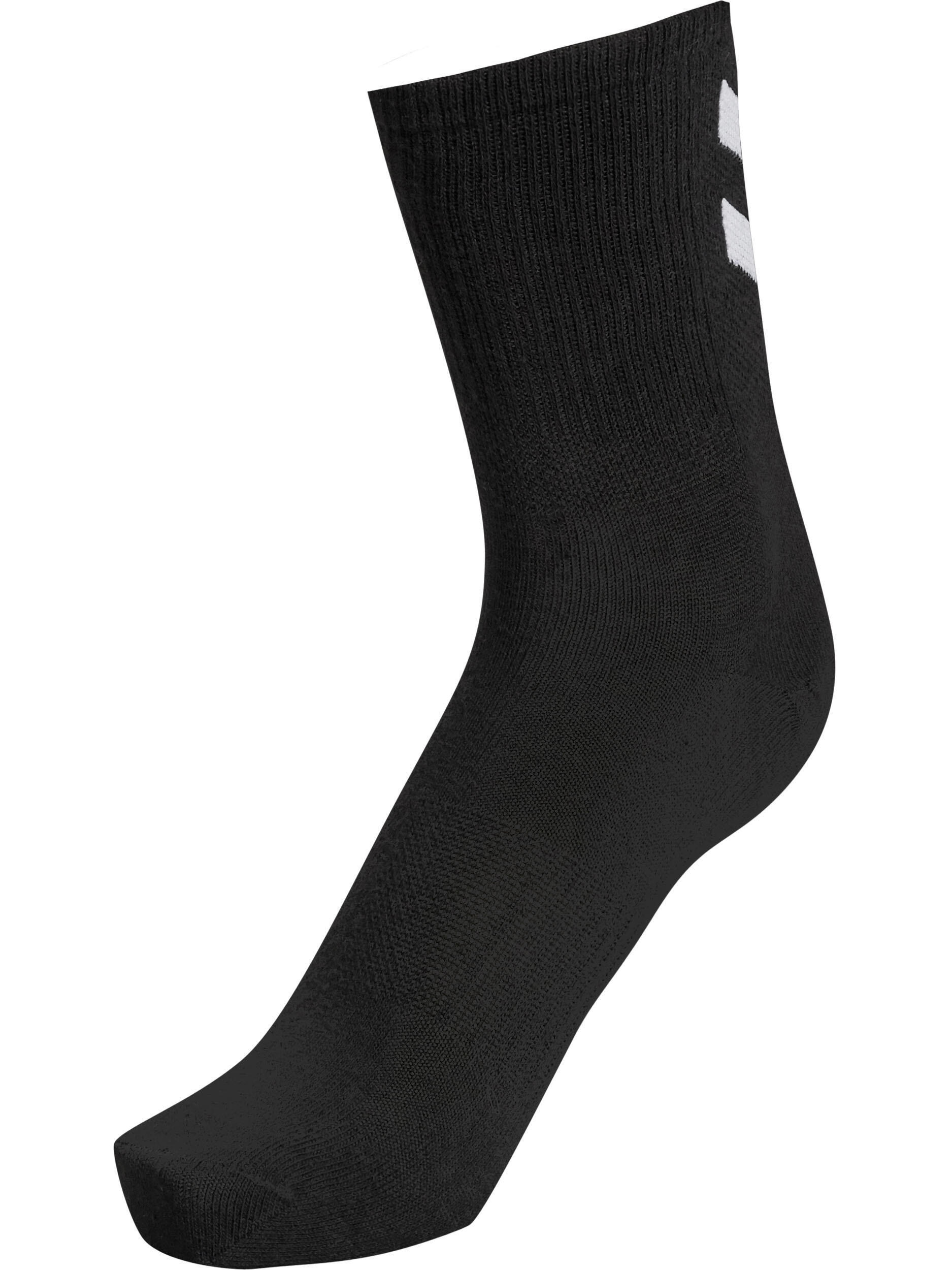 Skarpetki czarne Hummel hmlCHEVRON 6-PACK SOCKS uniwersalne 5/6