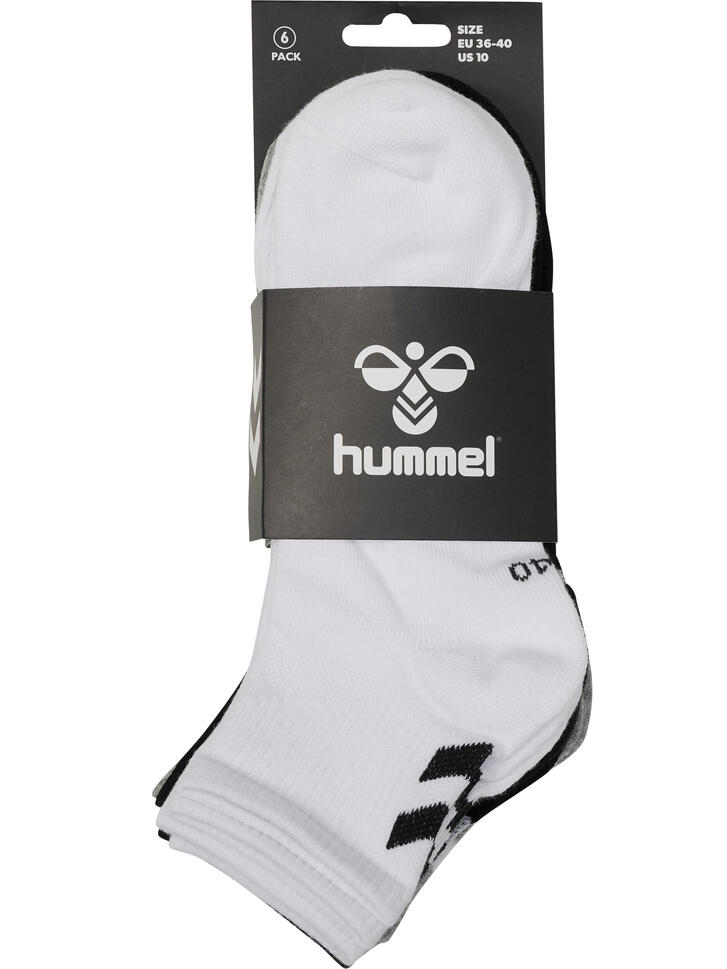 Hummel Skarpetki ZESTAW 6-Pack Z SZEWRONAMI MID CUT