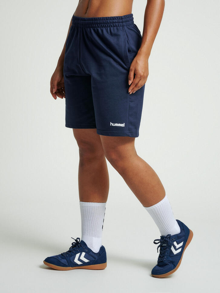 Spodenki bawełniane sportowe damskie Hummel Go Cotton Bermuda Shorts Woman
