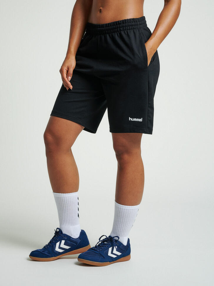 Spodenki bawełniane sportowe damskie Hummel Go Cotton Bermuda Shorts Woman