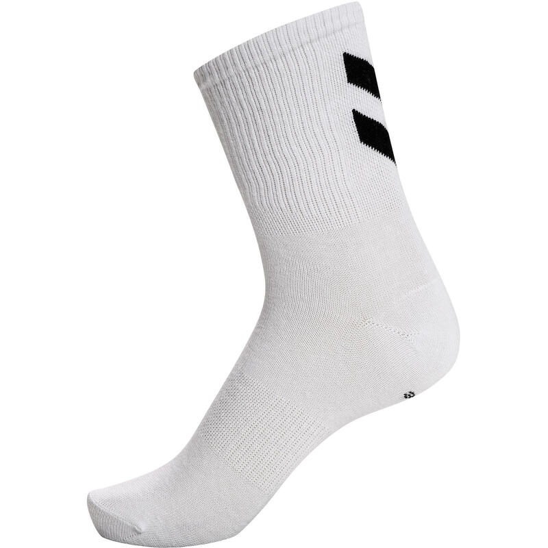 Skarpetki białe Hummel hmlCHEVRON 6-PACK SOCKS uniwersalne
