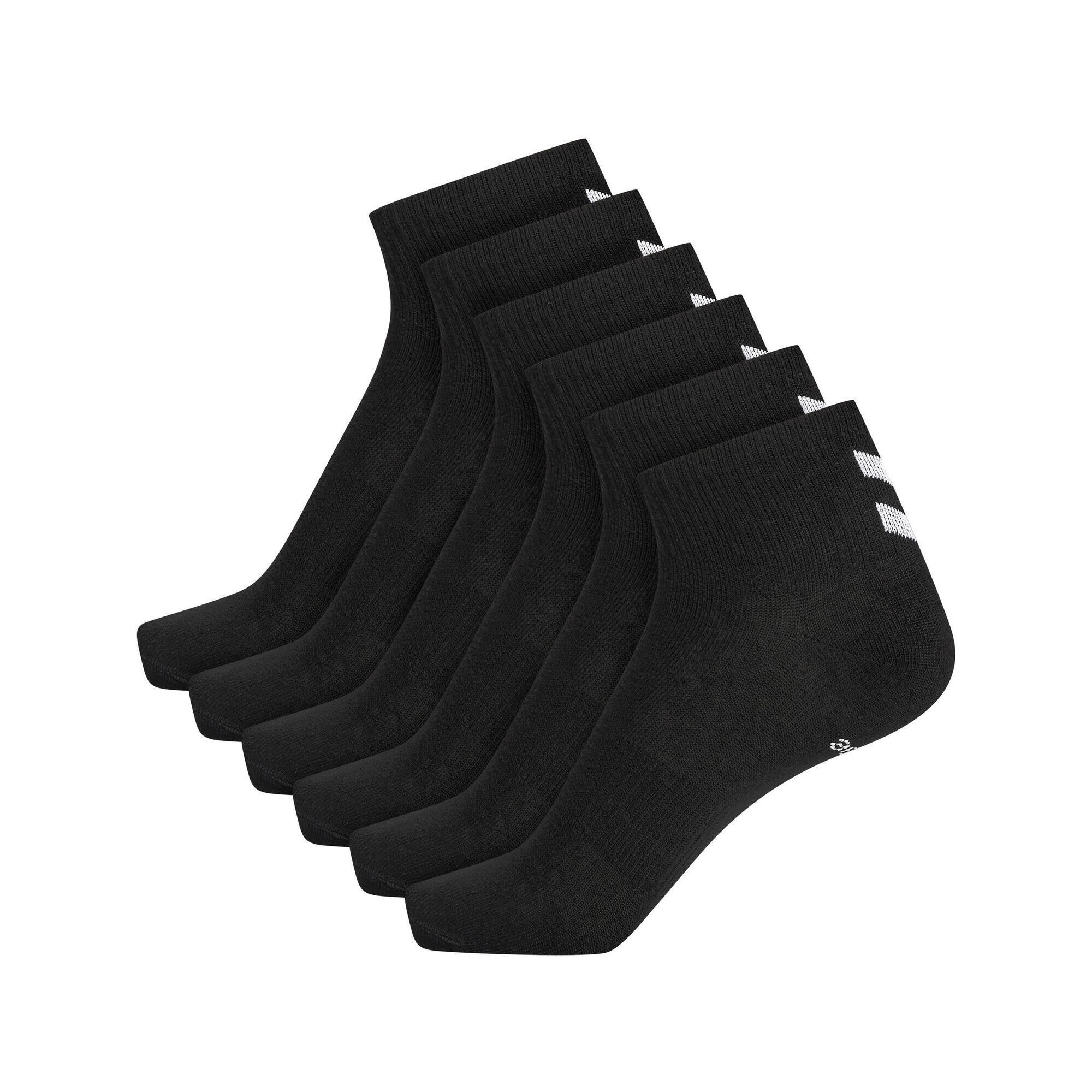 Hummel Skarpetki ZESTAW 6-Pack Z SZEWRONAMI MID CUT