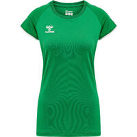 T-Shirt Manches Courtes Hmlcore Volley Stretch Tee Wo Femme