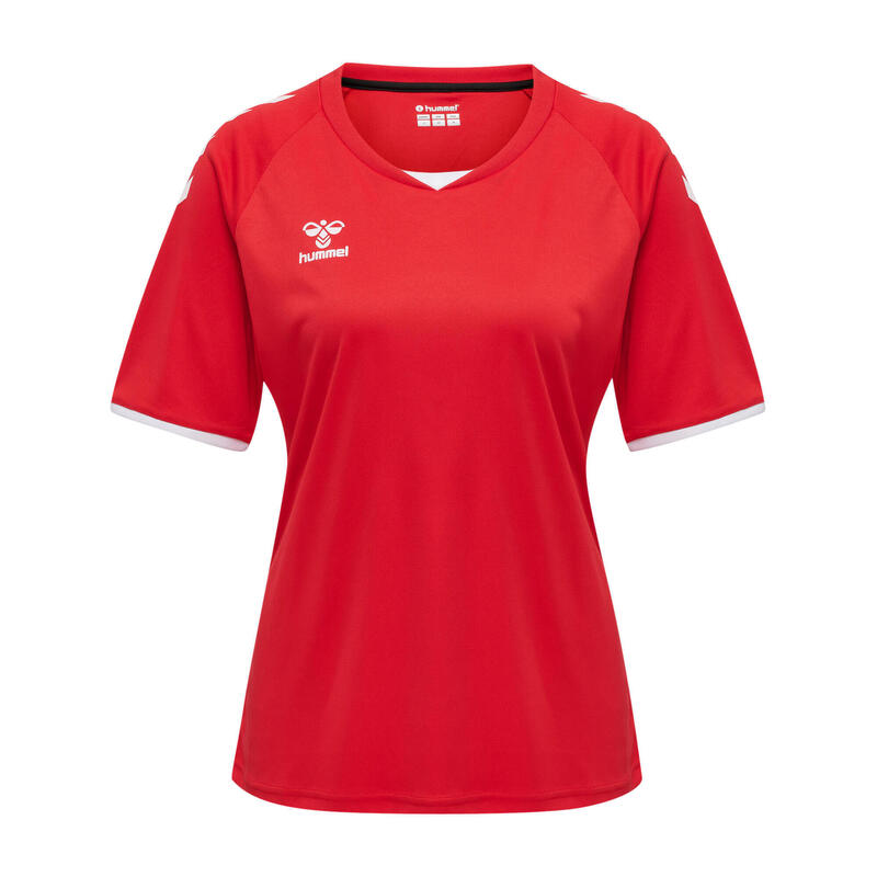 Camiseta Hmlcore Vóleibol Mujer Transpirable De Secado Rápido Hummel