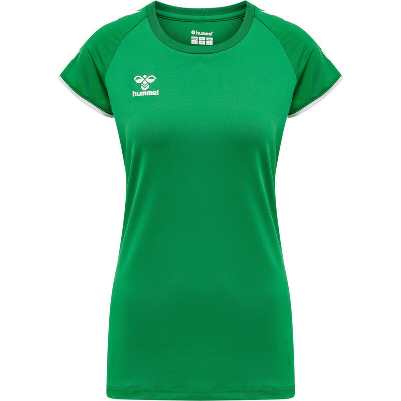 T-Shirt Hmlcore Volley Femme Extensible Respirant Séchage Rapide Hummel