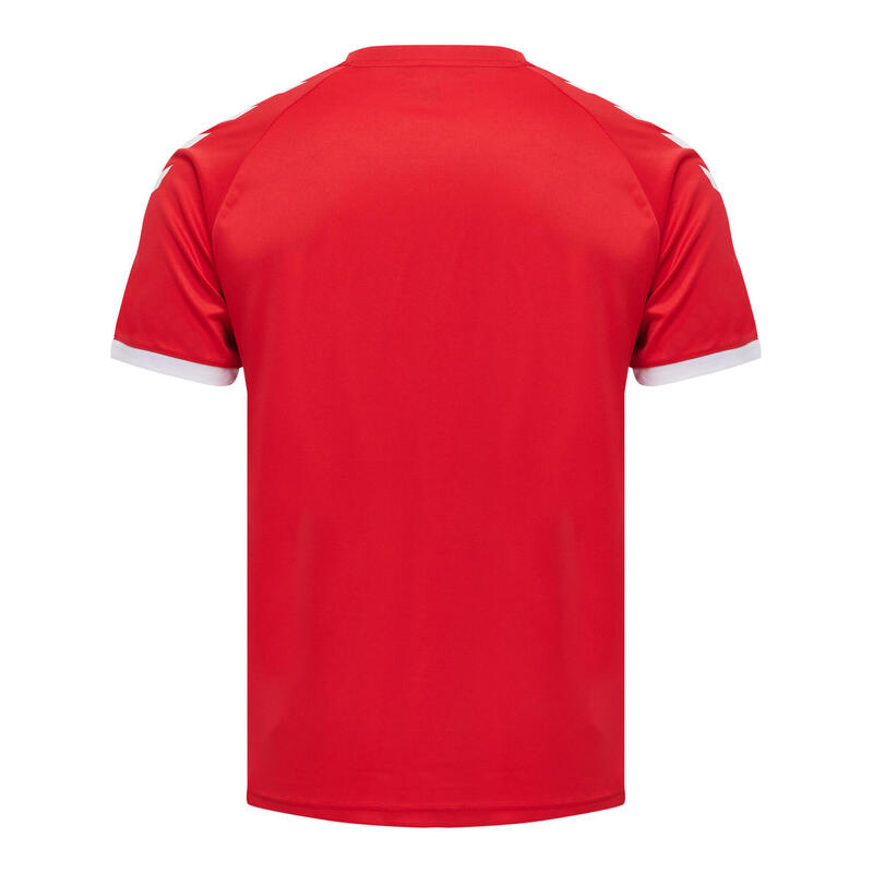 T-Shirt Hmlcore Volleybal Unisex Volwassene Ademend Sneldrogend Hummel