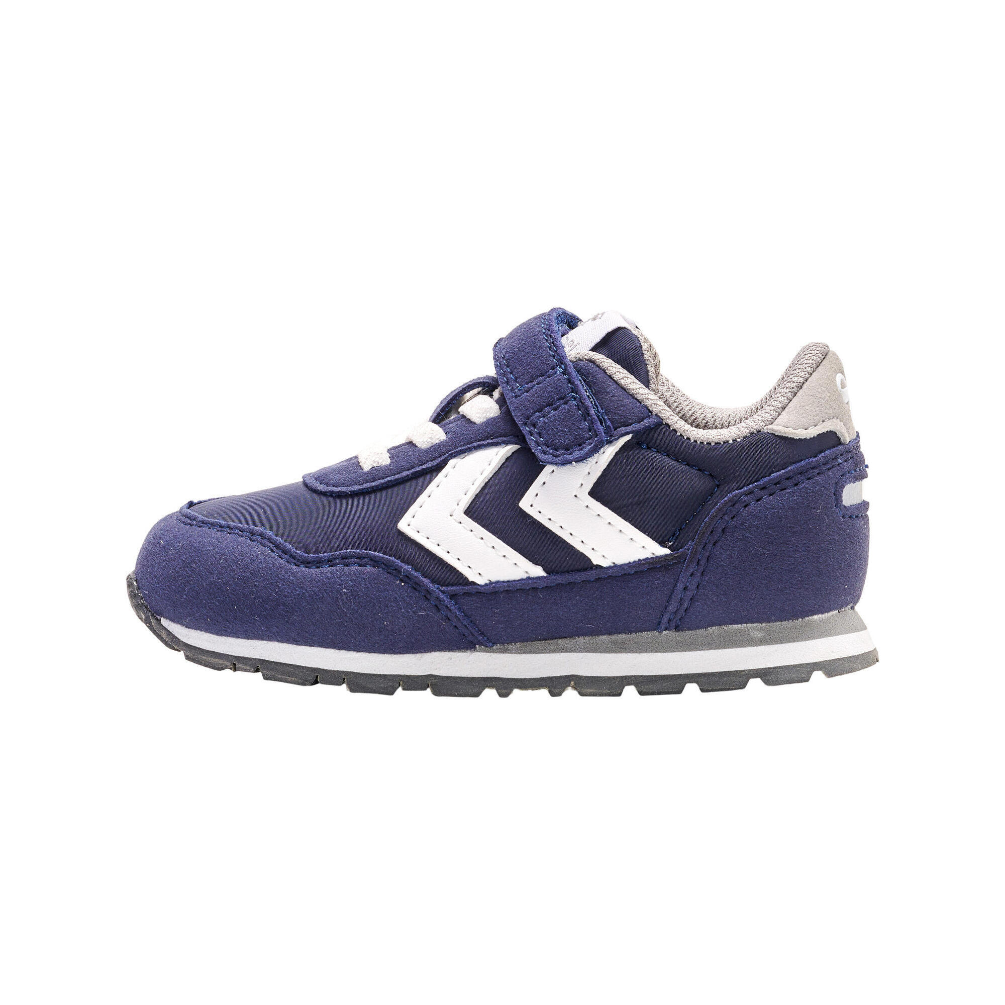 Hummel - Reflex Infant Unisexe Enfant Velcro Qui Se Coupe Athleisure Sneakers Basses - Chaussures De Sport - Bleu - 20 - Decathlon