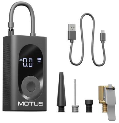Pompa elettrica Motus. auto. bicicletta. powerbank. 4000mAh. 5V/2A