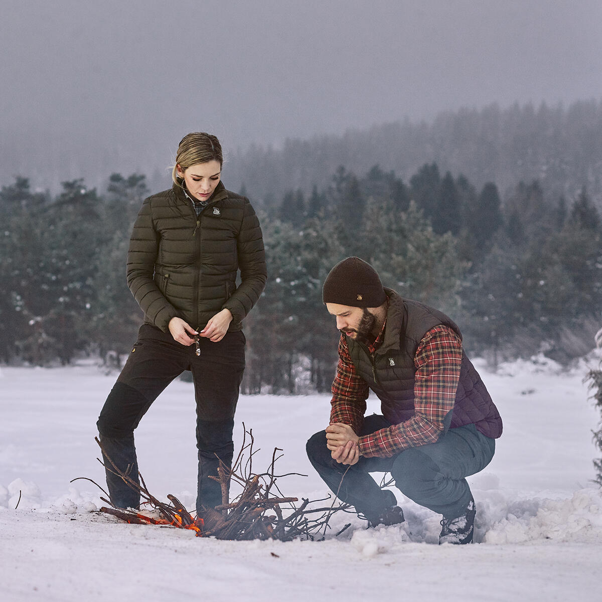 Kamizelka trekkingowa męska Tagart Wing 3 puchowa 700 cuin 3/5