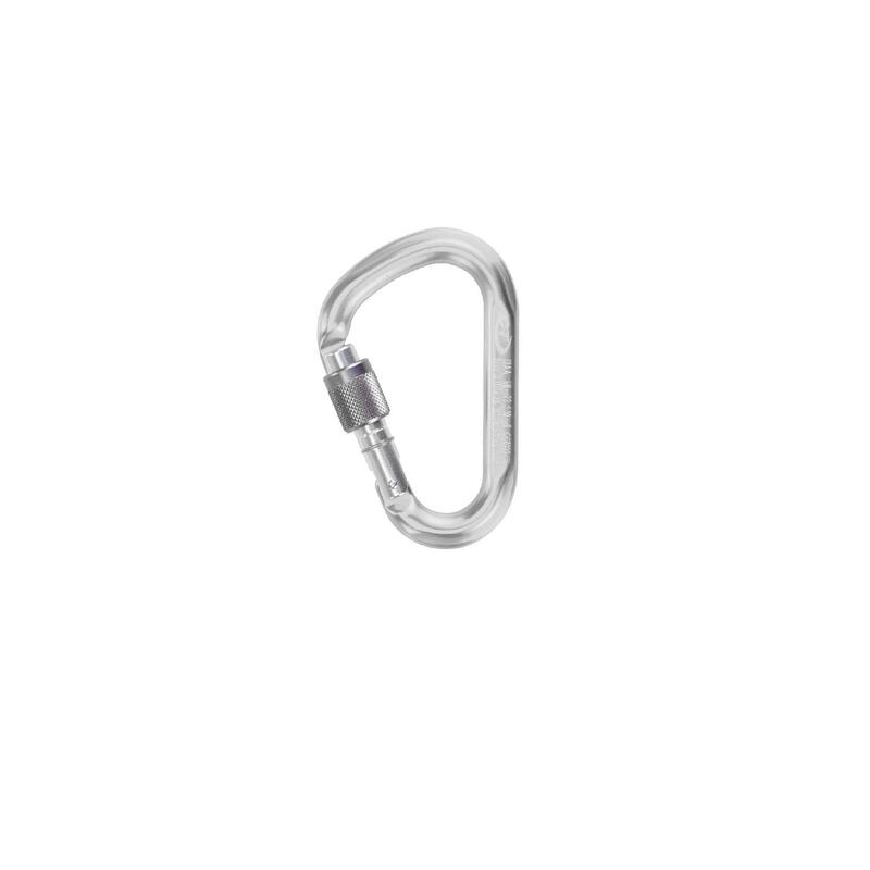 Karabinek Wspinaczkowy Climbing Technology Snappy CF SG (Screw Gate) - silver