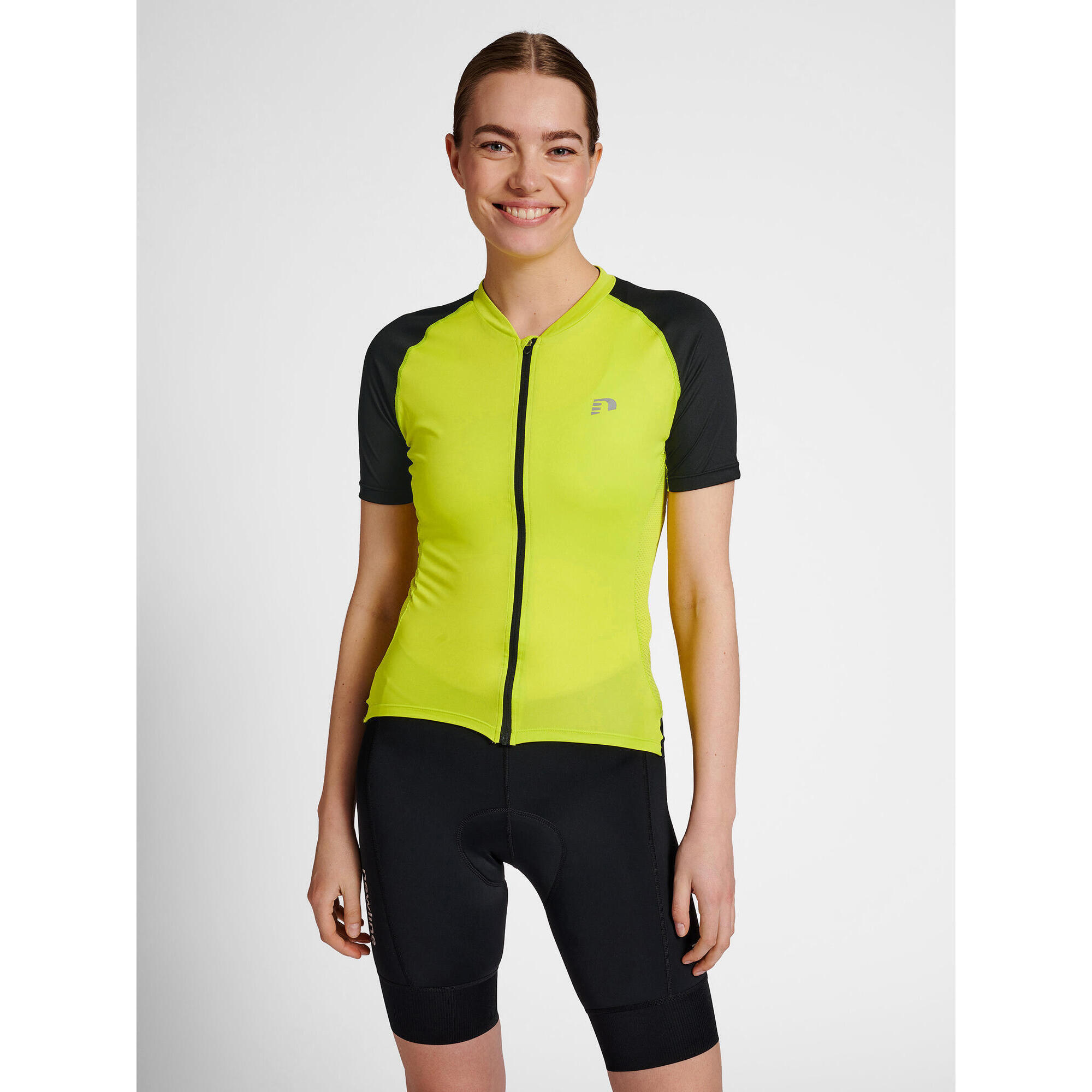 Newline - Enfiler Zip Combinaison Core Femme Newline - Maillot Manches Courtes - Jaune|vert - 40 M - Decathlon