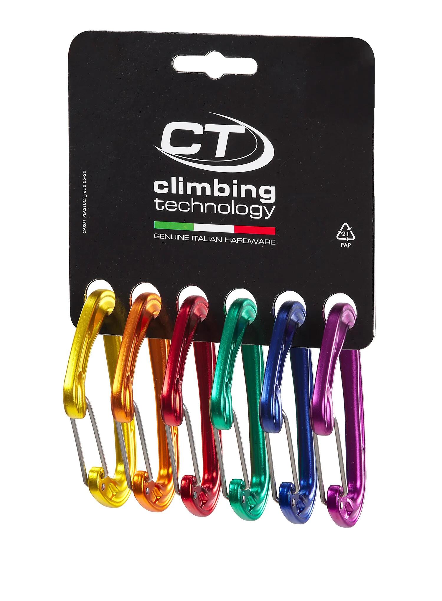 CLIMBING TECHNOLOGY Climbing Technology Fly-Weight Evo karabijnhaakset 6-dlg.