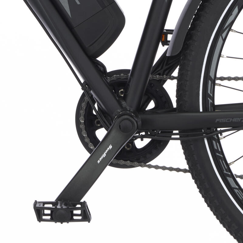 FISCHER E-Bike ATB TERRA 2.1 schwarz matt 27,5 Zoll RH 48 cm 422 Wh FISCHER  BIKE - DECATHLON