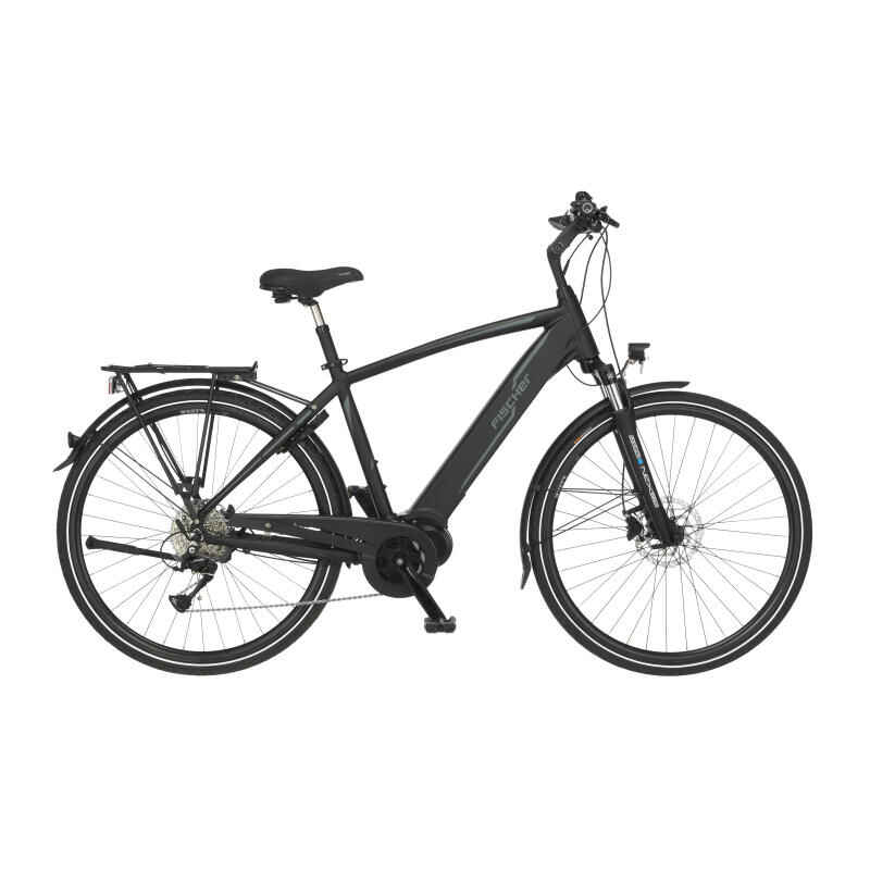 FISCHER Herren Trekking E-Bike VIATOR 4.1i schwarz matt 28 Zoll RH 50 cm 504 Wh