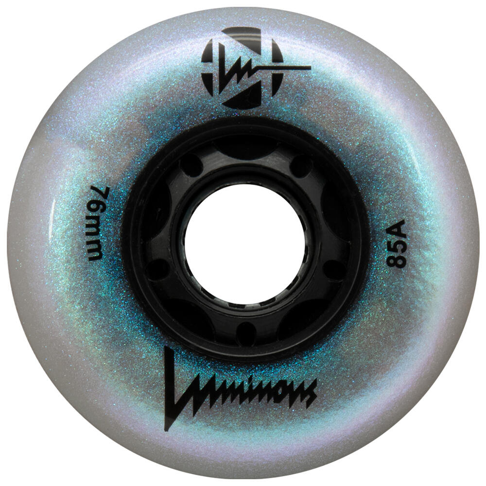 LUMINOUS Roue Inline 85A Noir Perle [x4] 2/6
