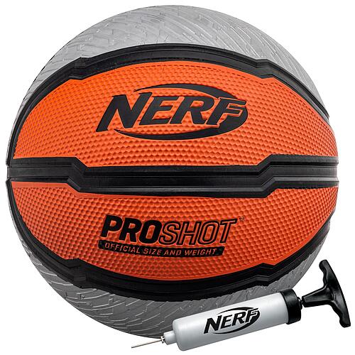 NERF PROSHOT RUBBER BASKETBALL 2/3
