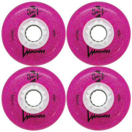 LUMINOUS Roue Inline 85A Flamingo [x4]