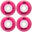LUMINOUS Roue INLINE 85A Glitter Rose [x4]