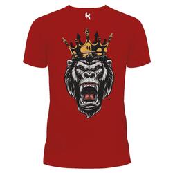 T-SHIRT rood Koninklijk hoofd