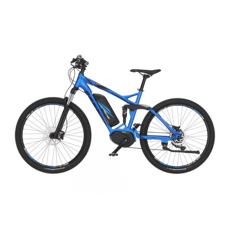 FISCHER E-Mountainbike MONTIS EM DECATHLON BIKE FISCHER 48 blau MTB RH cm Wh - E-Bike 1862 27,5 Zoll 557