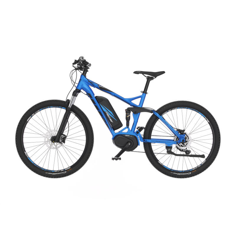 FISCHER E-Mountainbike MONTIS EM 1862 E-Bike MTB blau 27,5 Zoll RH 48 cm  557 Wh FISCHER BIKE - DECATHLON