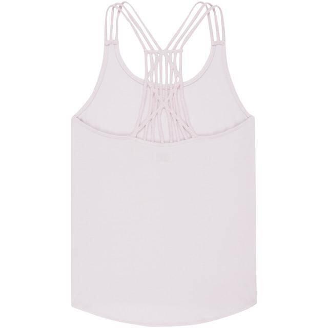 Camiseta sin mangas O'Neill Strappy Back Detail rosa de mujer