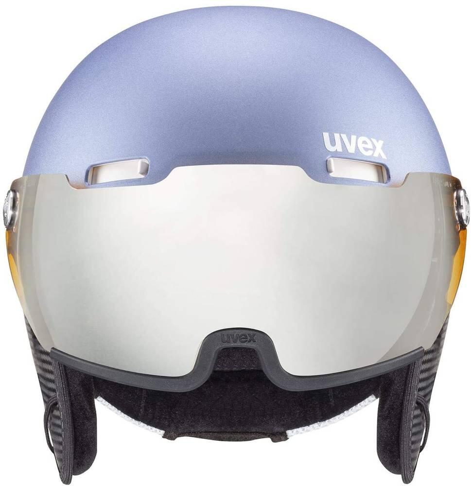 Uvex HLMT 500 Visor Skihelm met Vizier - Blauw 2/5