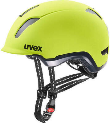 Fiets-. board-. skeelerhelm voor volwassenen uvex city 9 groen