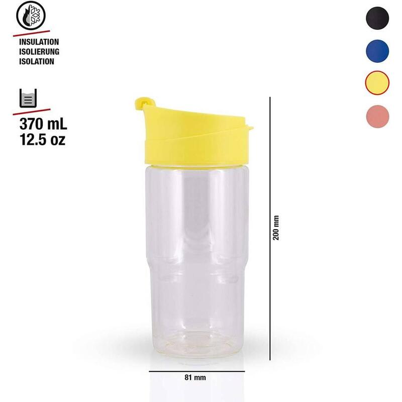 Kubek turystyczny Sigg Nova Mug żółty 375 ml