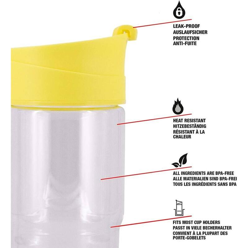 Sigg Nova Mug jaune Mug de voyage 375 ml