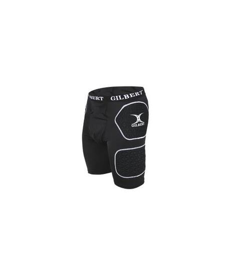 SOUS-SHORT DE PROTECTION NOIR RUGBY - GILBERT