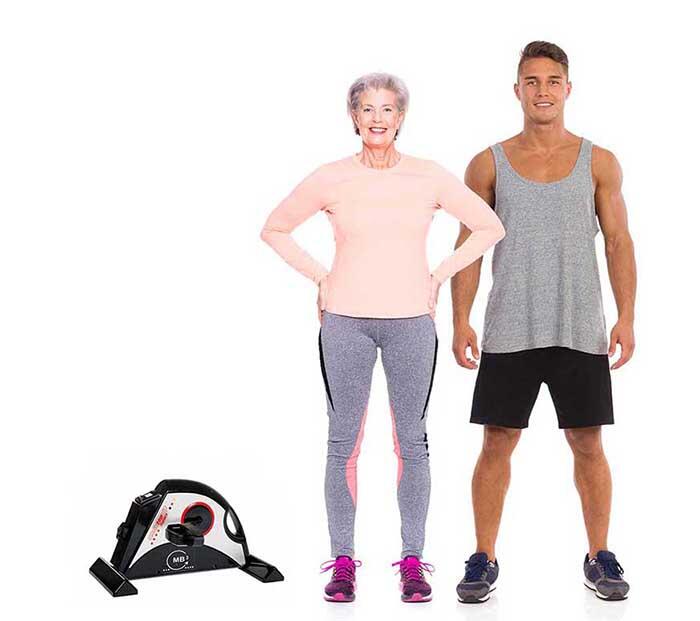 Christopeit Hometrainer mini MB3 Zwart 5/6