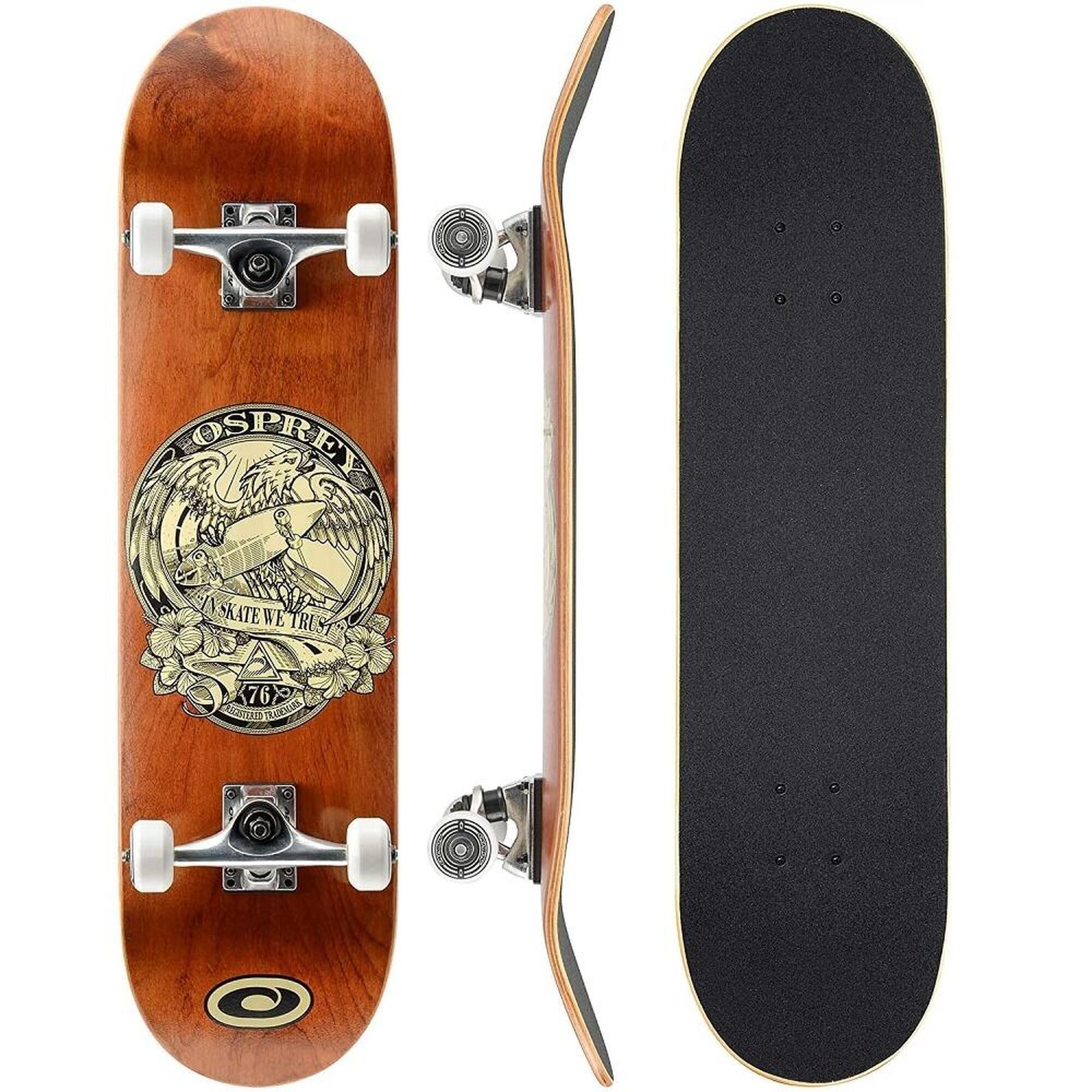 OSPREY Osprey 31" skateboard in skate we trust