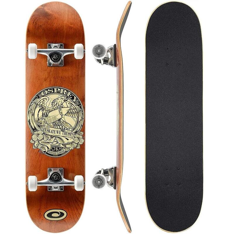 Osprey 31" skateboard in skate we trust