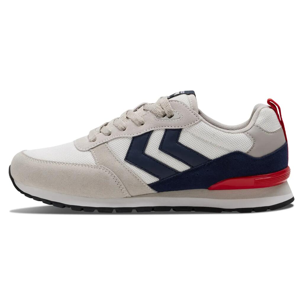WHITE / BLUE / RED