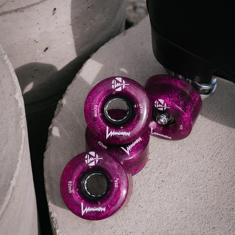 LUMINOUS Roue Quad 85A Violet Brouillard [x4] 5/5