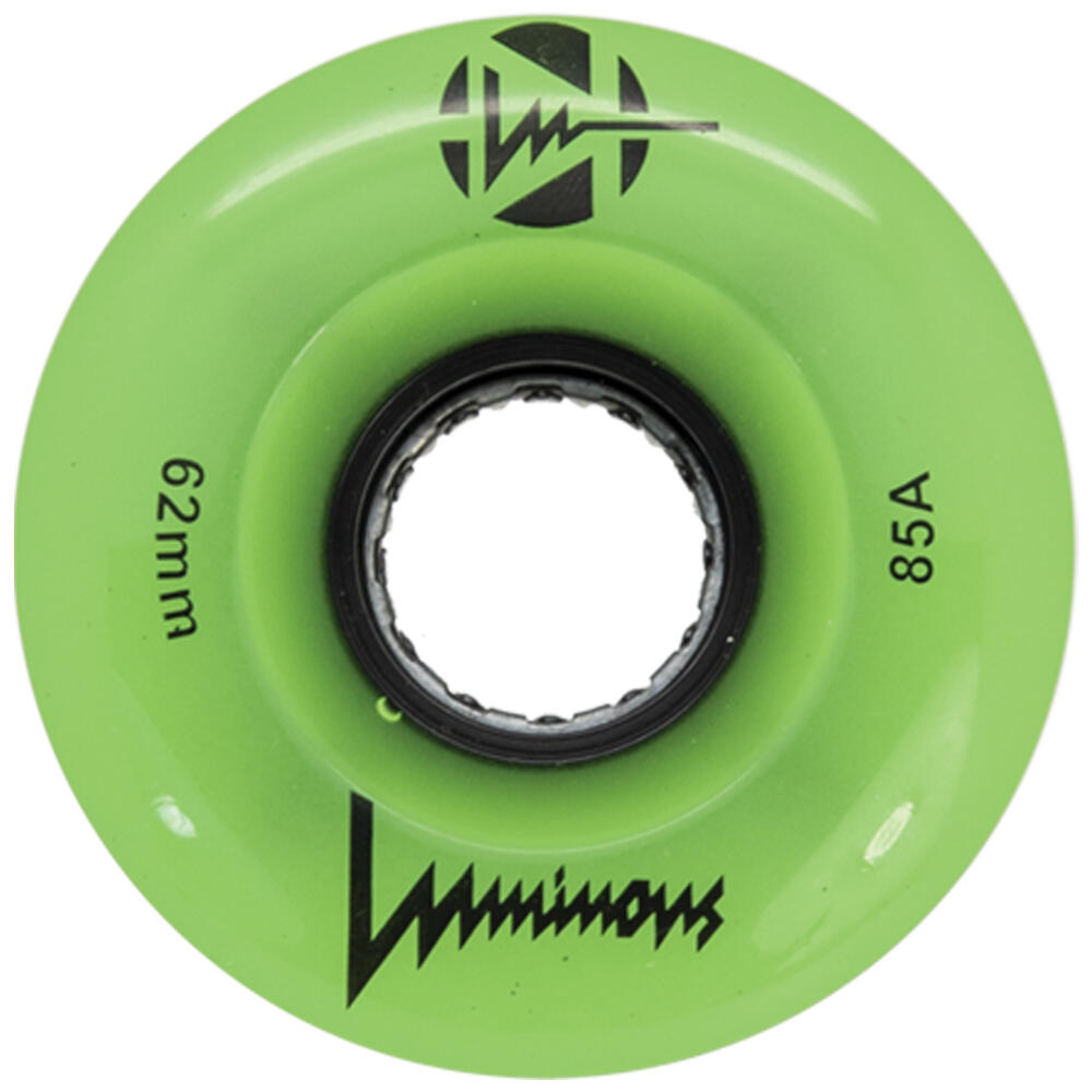 LUMINOUS Roue Quad 85A Vert Phosphorescent [x4] 2/6
