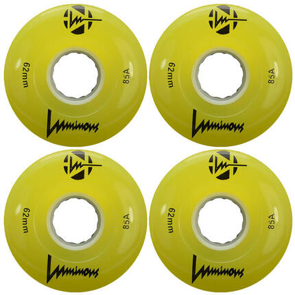 LUMINOUS Wiel Quad 62mm 85A Groen [x4]