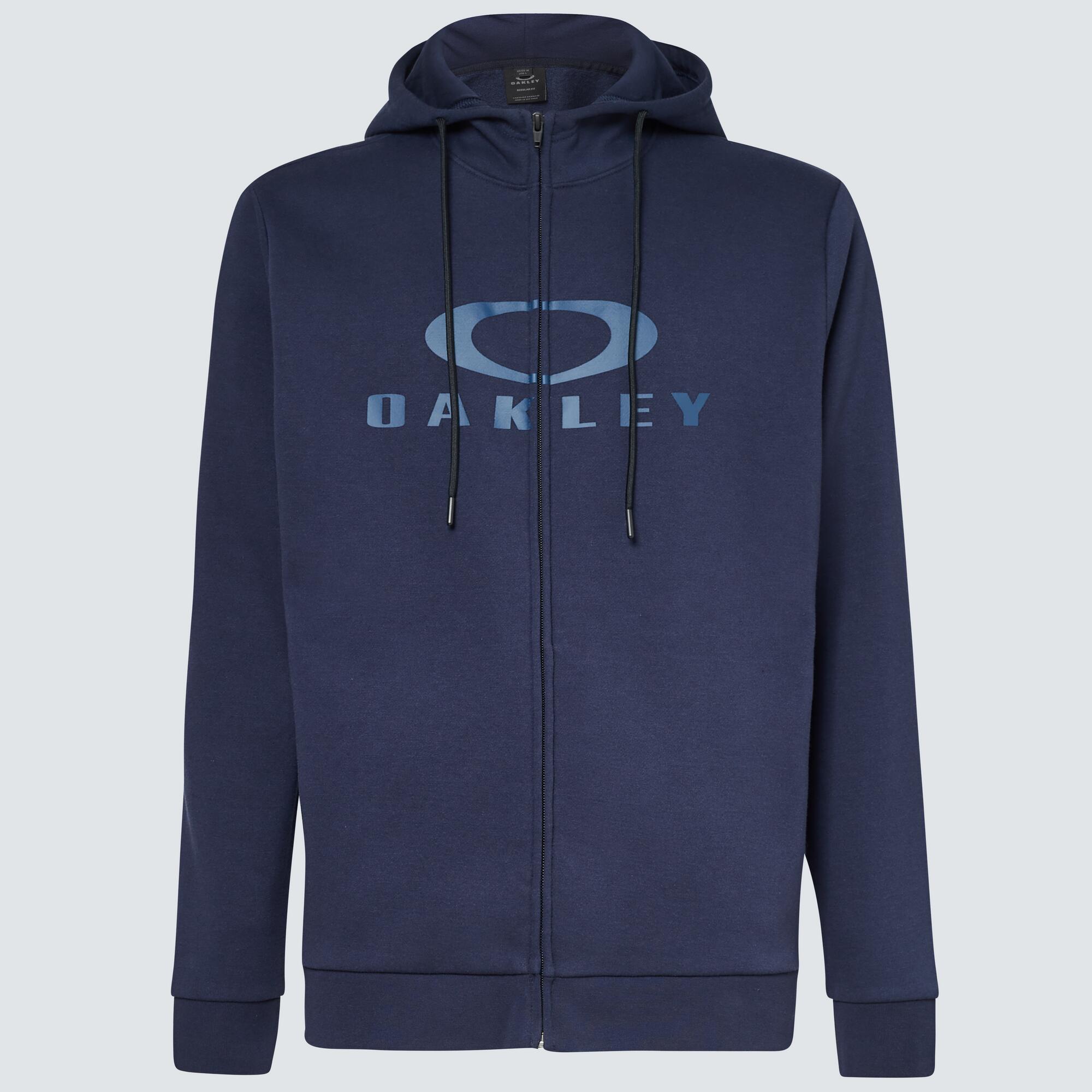 Oakley - Veste À Capuche Bark Fz Hoodie 2.0 Homme - Bleu Fathom - Oakley - Pull - Bleu - 42 M/l - Decathlon