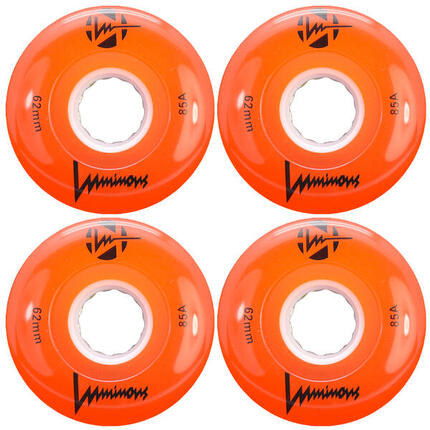 LUMINOUS Wiel Quad 62mm 85A Groen [x4]