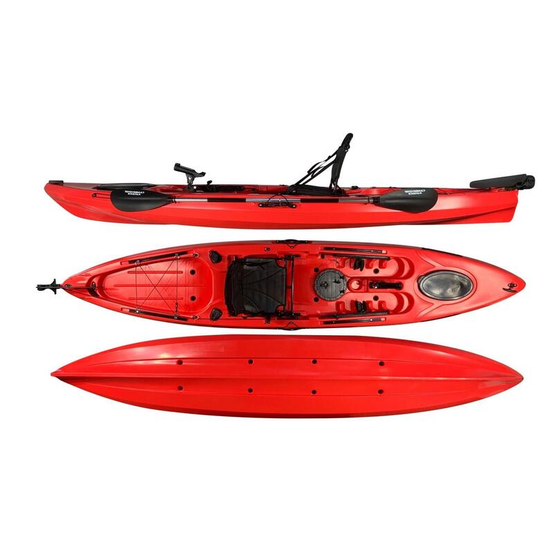 Cambridge Kayaks Dog Fish Fishing Kayak includes Upgraded Chair