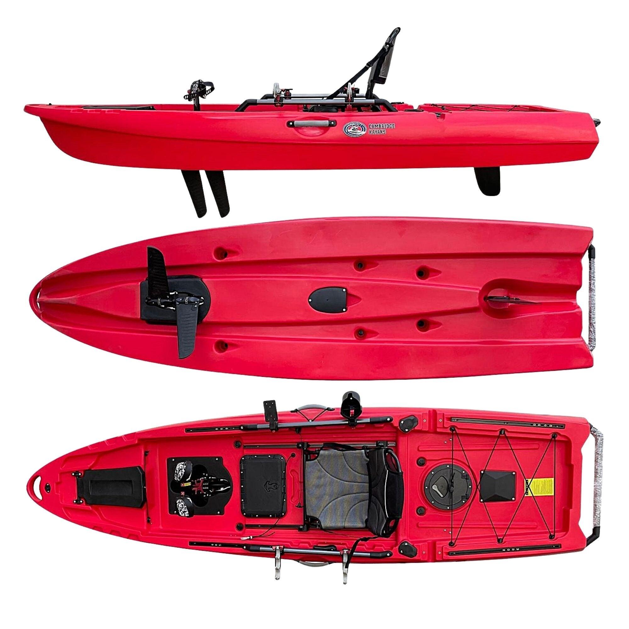 CAMBRIDGE KAYAKS Cambridge Kayaks Big Catch 10.5ft Pedal Fishing Kayak