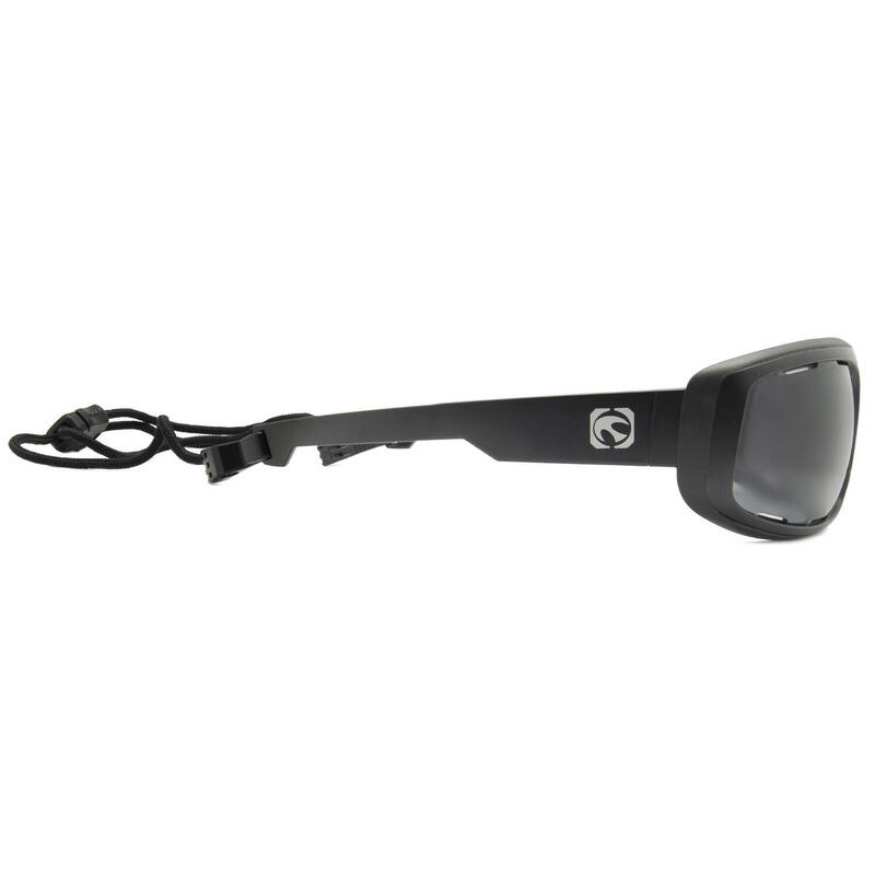 Lunettes de soleil kitesurf KALIMA noir, CX Polarisés GRIS -cat.3- MUNDAKA