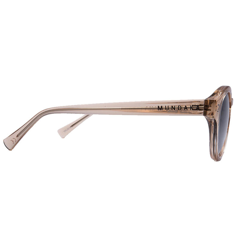 **Lunettes de soleil MILLER champagne, Polarisés GRIS cat. 3 - MUNDAKA**