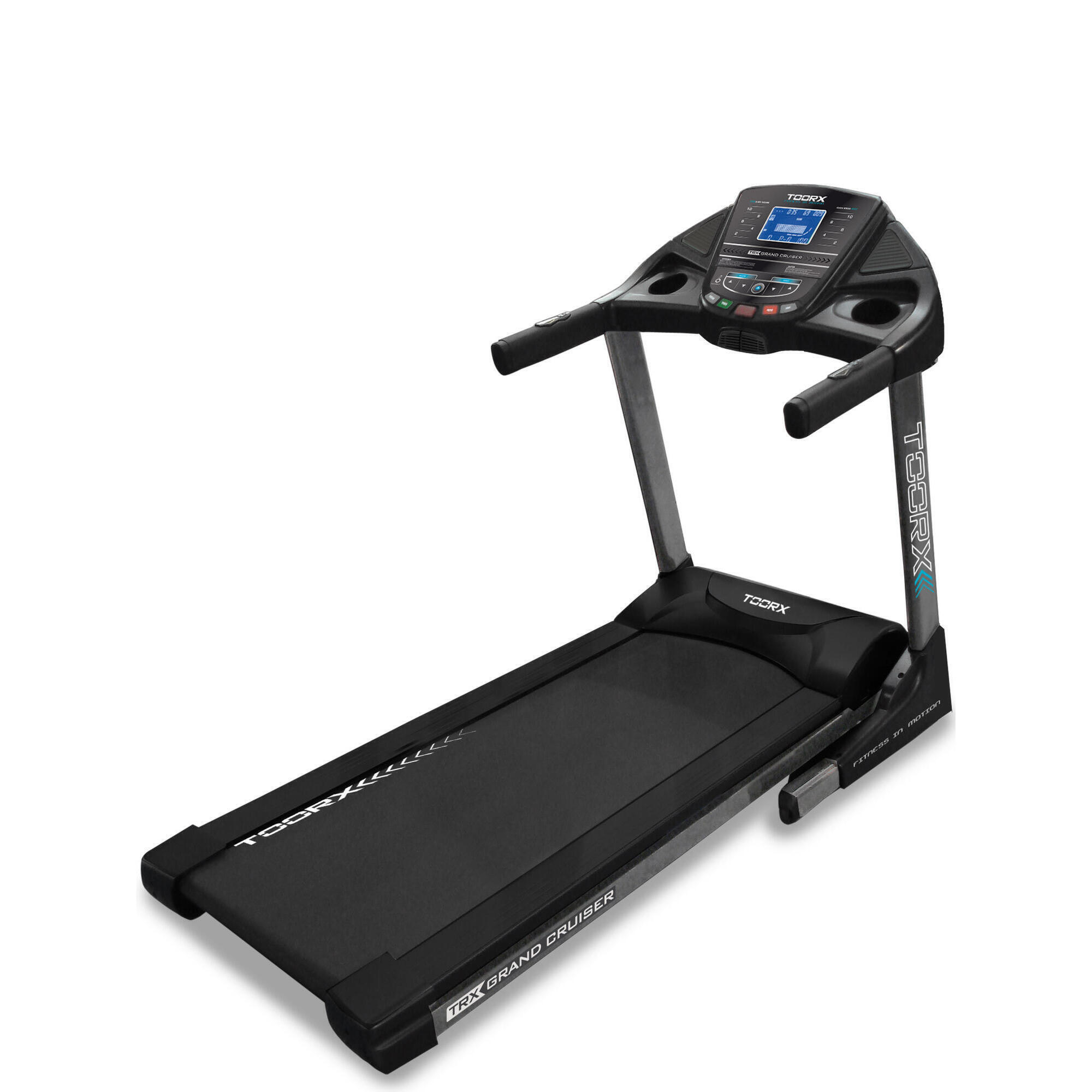 Tapis Roulant TRX GRAND CRUIS HRC, velocità 22km/h, con fascia Polar T34 TOORX 1/4