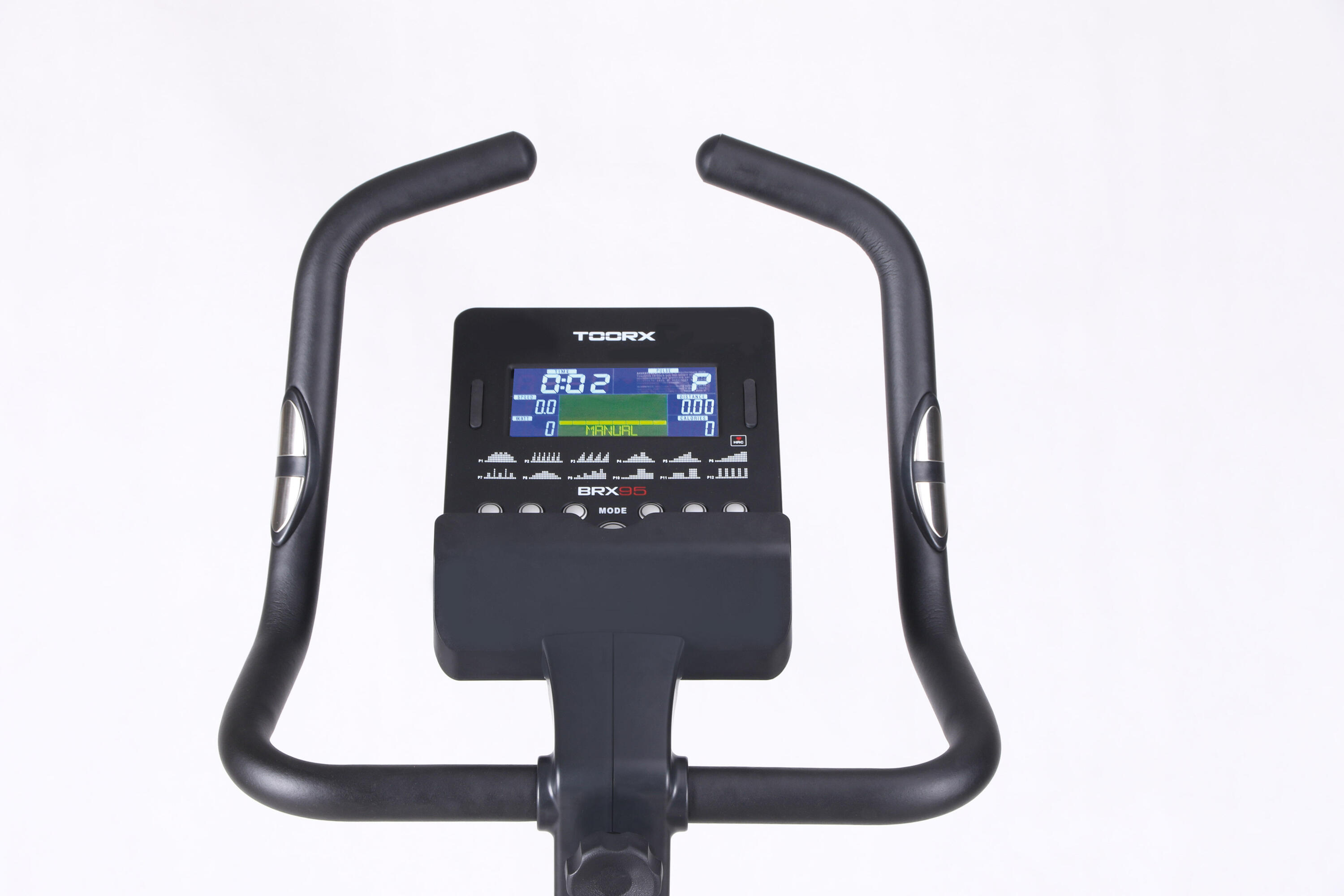 BRX-95 HRC cyclette accesso facilitato, volano 10 kg, peso max utente 125 kg 2/7
