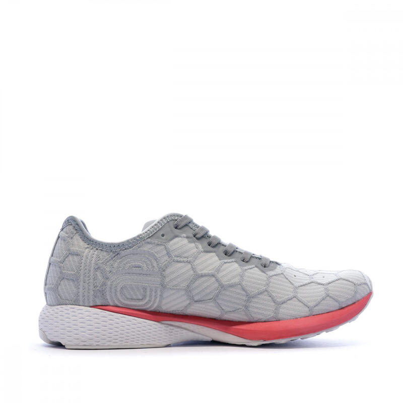 Chaussures de running grise/rose femme Mizuno Shoe Wave Aero